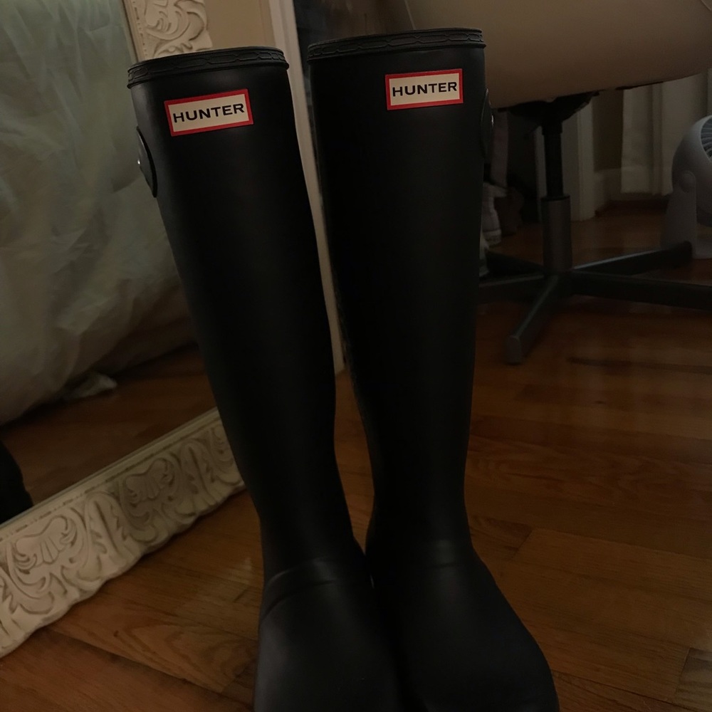 original tall hunter rain boots